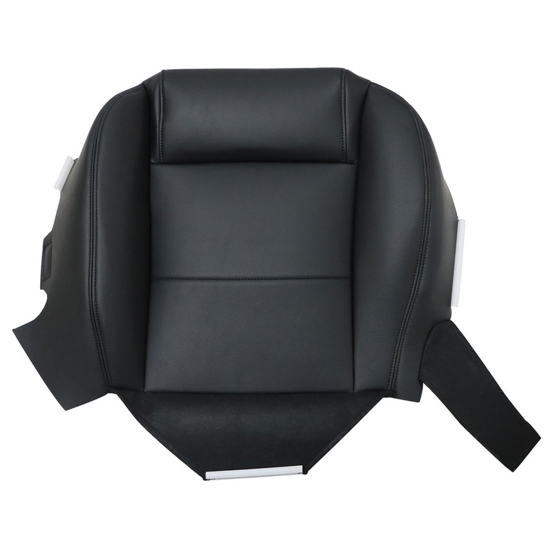 Priprilod Driver and Passenger Side Bottom Non-Perforated Replacement Leather Seat