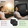 2-Pack Car Window Shade Curtains for Side Windows – Elastic