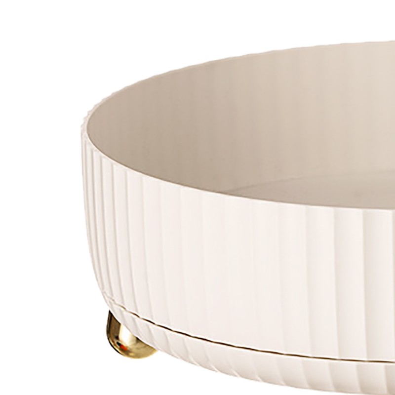 Rotating Spice Rack Round Versatile Sturdy Turntable Storage Container Organizer