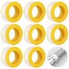 8Rolls PTFE Plumbers Tape Upgraded - 10m X 18mm Waterproof