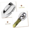 TOVINANNA 3pcs Mini Makeup Spatula Set Eye Spoon Sampling Spoon