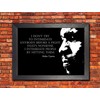 Inspirational Mike Tyson #3 A3 Unframed Boxer Black and White