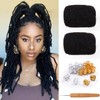 Afro Kinky Bulk Human Hair For Dreadlock Extensions Repair Locs,Twist