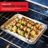 Stock Your Home Disposable Aluminum Foil Broiler Pan for Oven