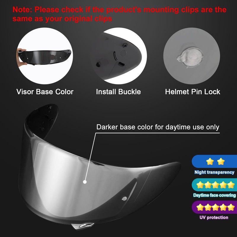 PSLER CWR-1 Visor - RF 1200 Visor RS-SF Face Shield