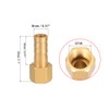 sourcing map Brass Hose Barb Fitting Connector, 8mm Barb G1/8