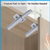 Push To Open Door Latch Cabinet Hardware CBRIVE Magnetic Push