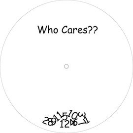 CafePress Who Cares Clock Unique Decorative 10" Wall Clock