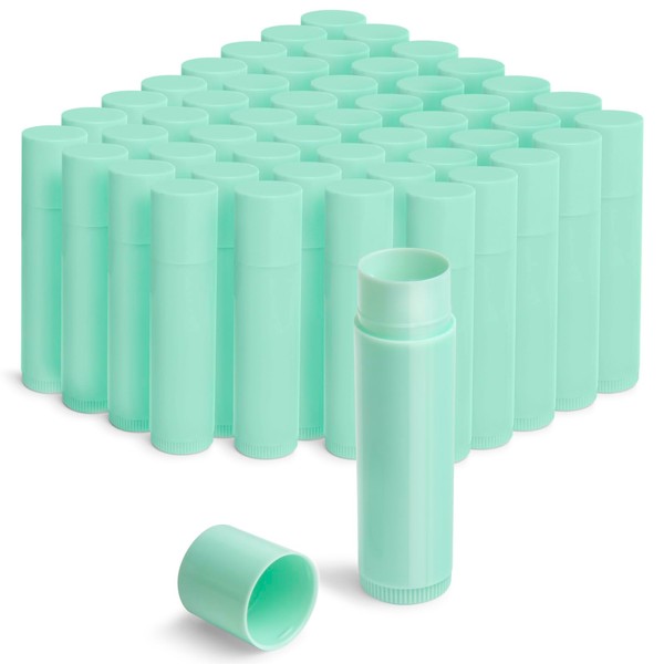 JuLand 50 Packs Empty Lip Balm Tubes 5.5ml - Refillable