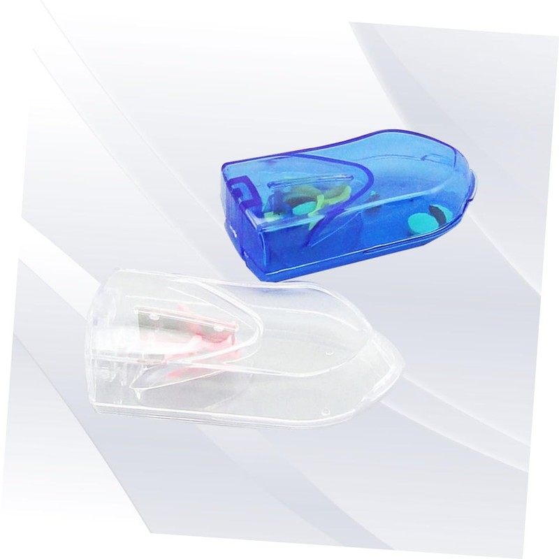 Gatuida 2 Pack Pill Splitter for Large Tablets Tablet Cutter