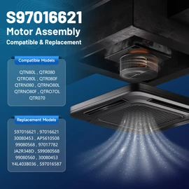 S97016621 S99080568 Bathroom Exhaust Fan Motor Replacement Parts - Fits QTR070, QTR070L, QTR080, QTR080L, QTRN080, QTN80L, QTR080F