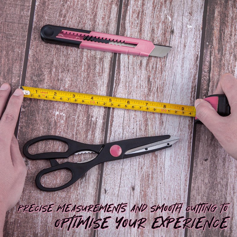 CARTMAN 39Piece Tool Set General Household Hand Tool Kit with