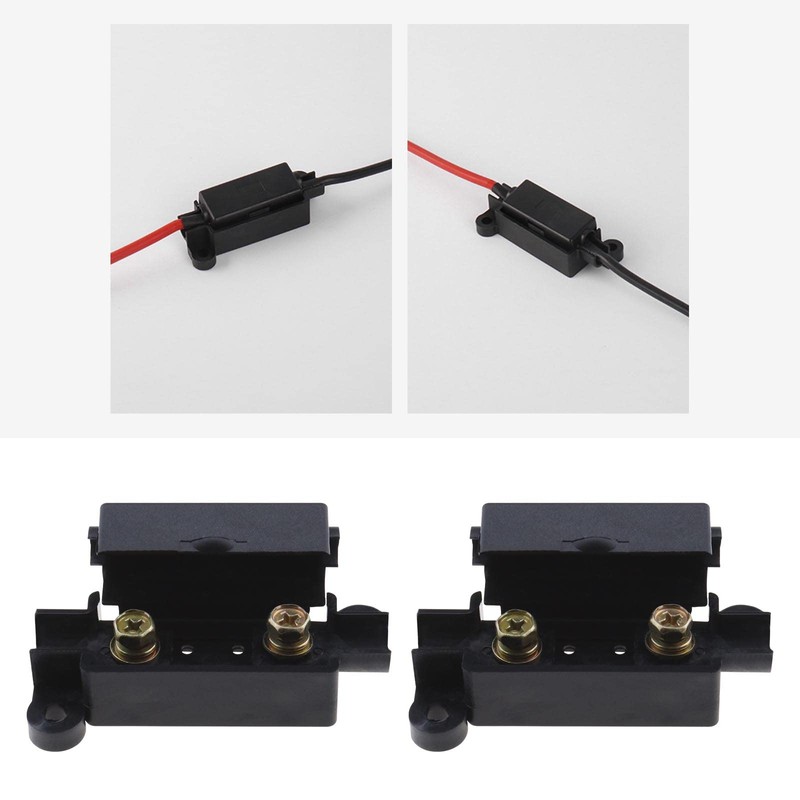 VGOL 2PCS Midi Fuse Holders & 2PCS 100Amp Midi Fuses