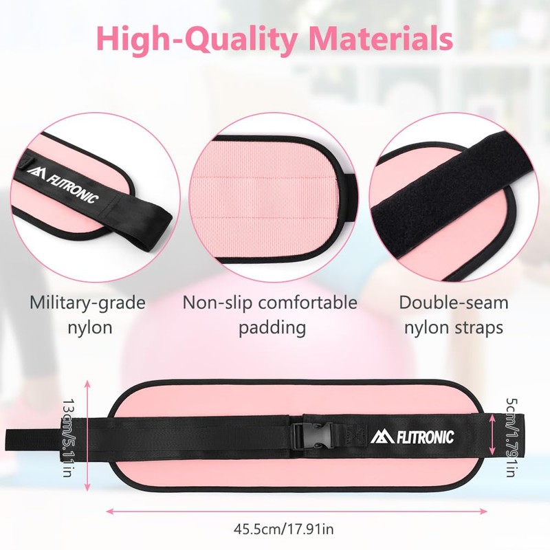 flintronic Exercise Hip Thrust Belt, Booty Belt for Hip Thrust