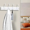 Ibosins 10 Pack Heavy Duty Dual Coat Hooks Wall Mounted