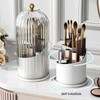 Marjoramy Organiser, 360° Rotating Cosmetic Organiser, Brush Holder Cosmetic with