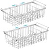 Orgneas Expandable Chest Freezer Organizer Bins Large Deep Freezer Basket