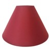12" Cotton Coolie Pendant Or Table Lampshade in Burgundy Colour