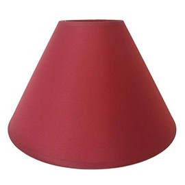 12" Cotton Coolie Pendant Or Table Lampshade in Burgundy Colour