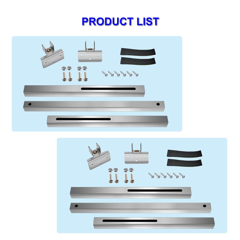 VANROUG 2PCS Undermount Sink Brackets, Undermount Sink Support Repair Brackets,