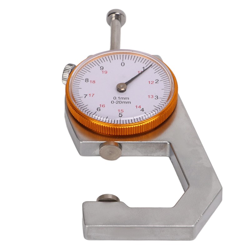 Thickness Gauge Micrometer Meter 0‑20mm 0.1mm Resolution Measuring Tool for