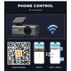 Manan Dash Camera 4K WiFi UHD Front Car Recorder Voice