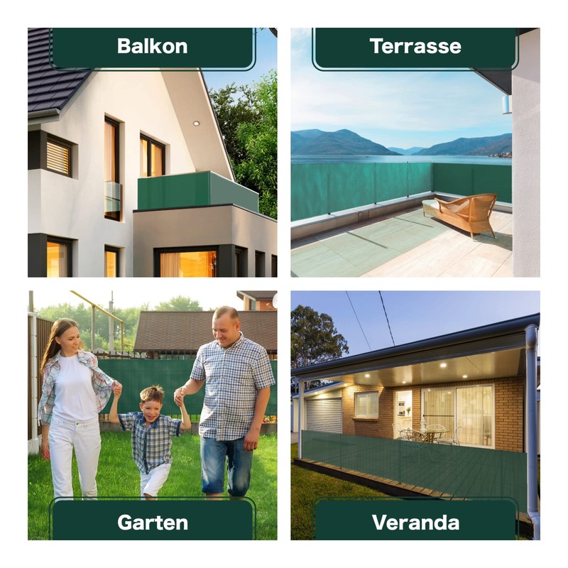 AGROFLOR Fence and Balcony Privacy Screen Strips 1 x 5
