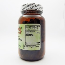 Holly Hill Health Foods, Spirulina, 90 Vegetarian Capsules