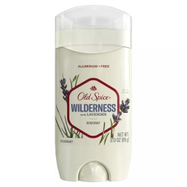 Old Spice Men's Deodorant, Aluminum Free, Wilderness with Lavender, 3 oz