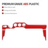 CheroCar for Mustang Center Console Dashboard Panel Trim Cover Kit