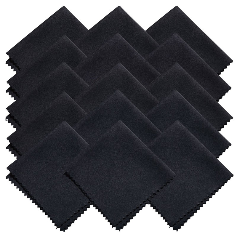 Microfiber Cloth Jewelry Glasses Lens Cleaning 15x