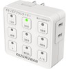 Digital Timer, Button Type, Timer, Tracking Prevention Plug, Supports Up