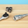 drado Radiator Wrench, Universal Step Wrench with Square Socket 1/2