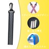 DEVENTORZ Reflective Lanyard Reflector Key Chain Set of 3 Night