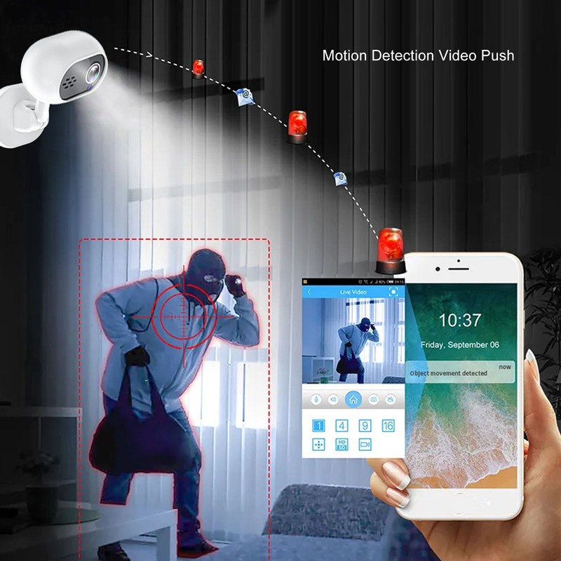 Smart Security Camera HD Night View Plug In 360 Degree