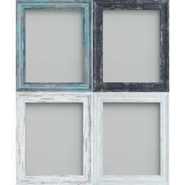 Frame Company Lynton Rustic Blue, A4 (11.75x8.25 inch), fitted with perspex