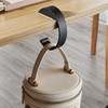 ZAAWUUT Metal Table Hooks, Desk Edge Hanging Hooks, C Shaped