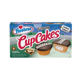 Hostess CupCakes [One 8 Count Package] (S'Mores)