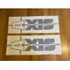 Oracal 651 Axis Wake Boats 36” Replacement Black (x2) Decals