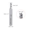 sourcingmap 4PCS 6mm Shank 4mm x 11mm Straight Flat Nose