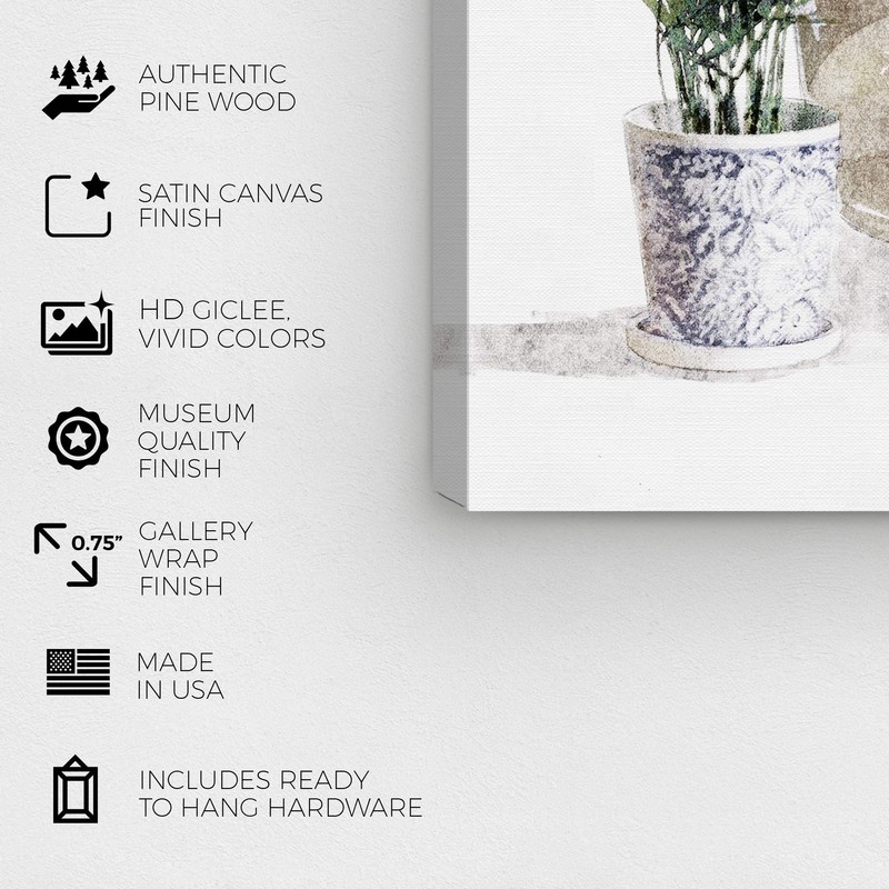 Wynwood Studio Floral Wall Art Canvas Prints 'Succulent Gallery' Botanicals