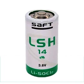 (1 Pack) for SAFT LSH14 Lithium Battery for SAFT LSH14 5800mAh 3.6V Size C LI-SOCI2 Battery
