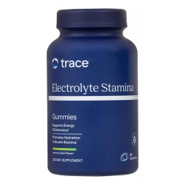 Trace Minerals Gomitas con Electrolitos 263 mg, 90 Gomitas, Sabor Lima-Limón
