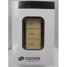 Cooper RC-3TLB-Z1D-V Greengate Room Controller Wallstation Ivory Zone 1 Rl - Cooper