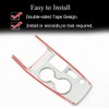 XITER Carbon Fibre Style Car Gear Shift Knob Console Panel
