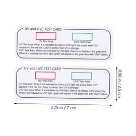Alipis 12Pcs Indicator Cards UV Tester for and Easy to Use UV Test Device for Indoor Environments Convenient and Portable UV