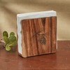 Park Designs Rustic Wood Napkin Holder