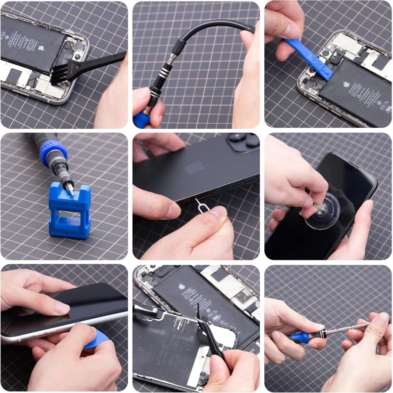 XOOL 200 in 1 Precision Screwdriver Kit, Electronics Repair 200