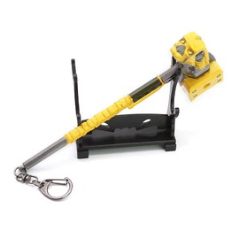 RINA APEX Legends Caustic Heirloom Metal Death Hammer Martial Arts Action Figure Game Collection Desk Decoration Backpack Pendant Gift (7inches)