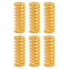 sourcing map 6pcs 3D Printer Heating Bed Spring, 8mm OD